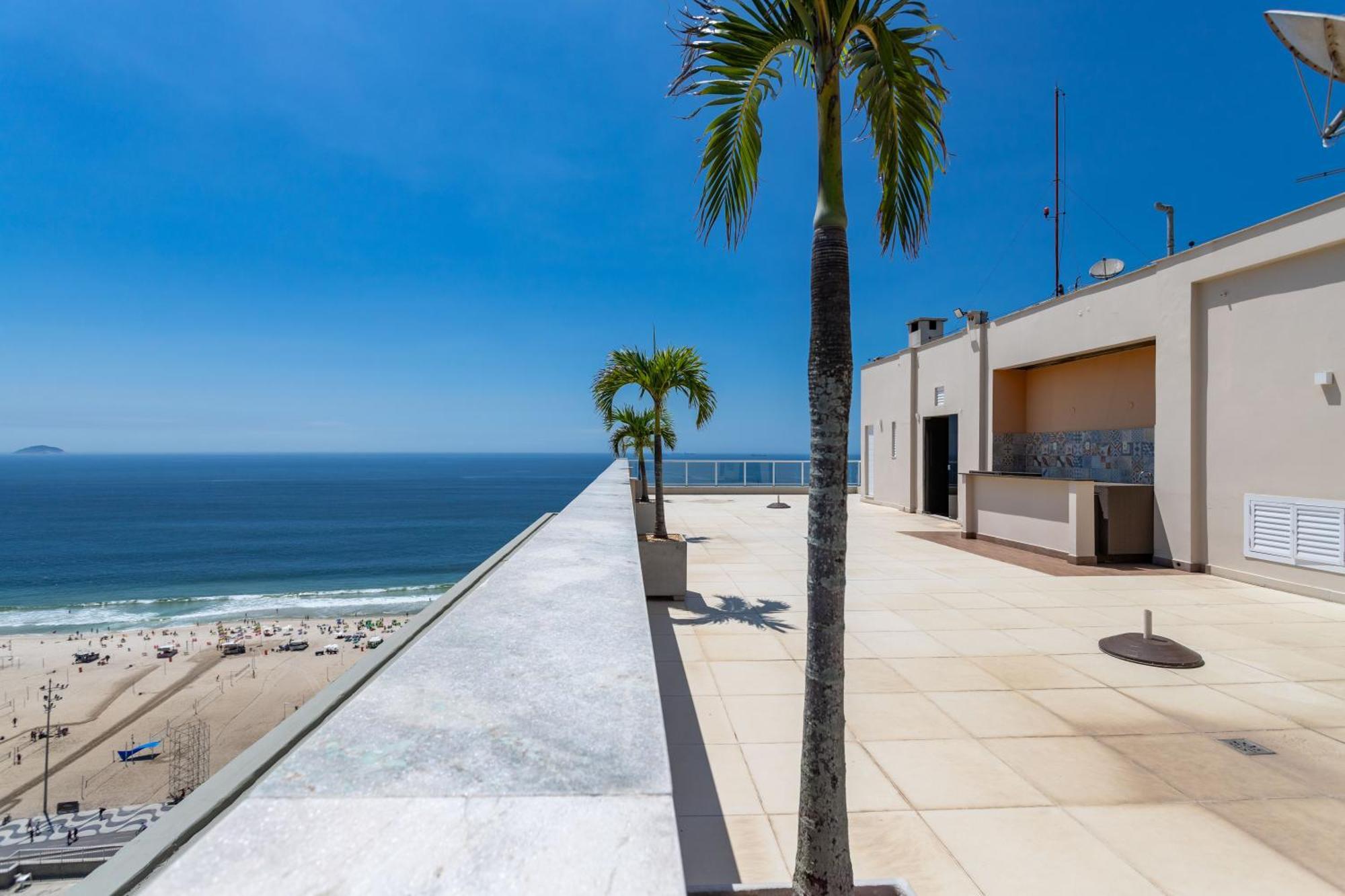 Appartamento Copacabana Paradise, Ocean View, Balcony & 2 Baths Rio de Janeiro